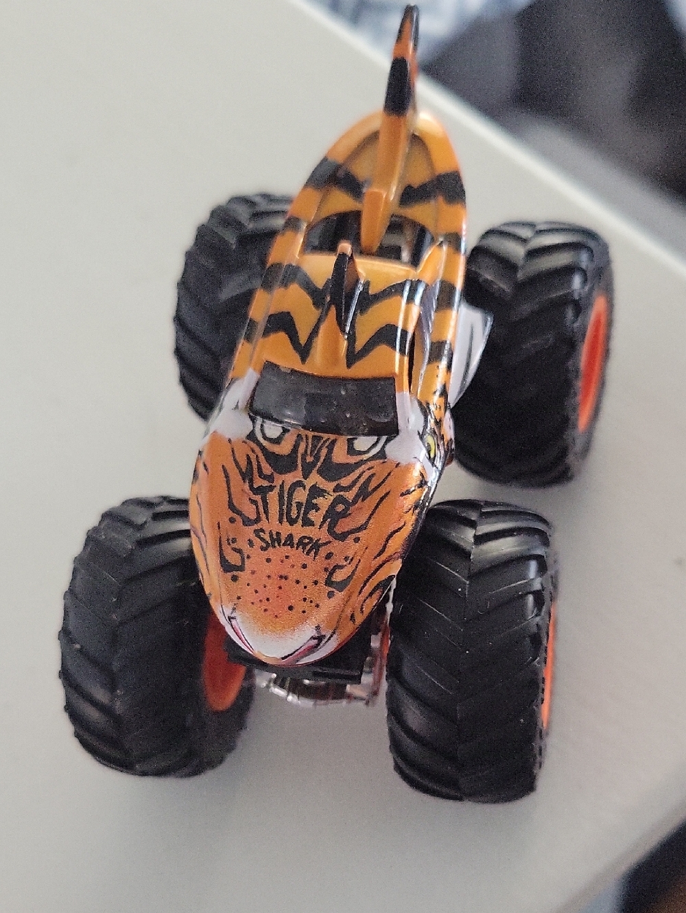 Tiger Shark Monster Truck Hot Wheels